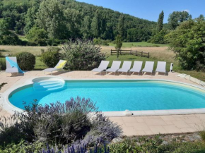 Luxury house in Léobard with private pool
